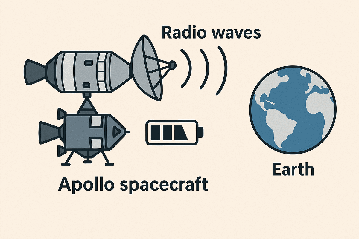 Apollo radio communication equipment