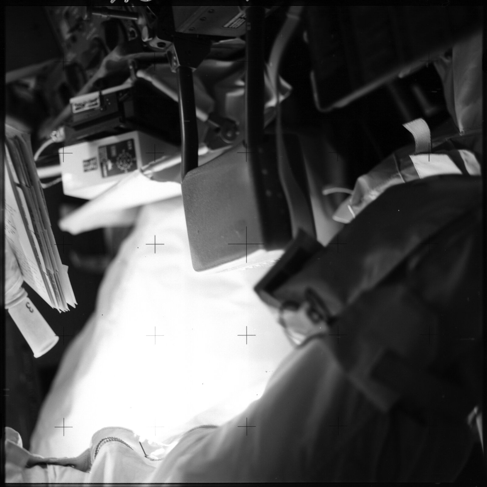 Command Module during re-entry preparation